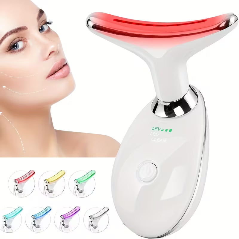 7-Color LED Neck & Face Massager