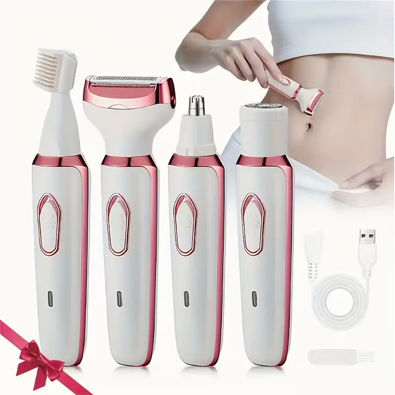 4-in-1 Women Electric Shaver