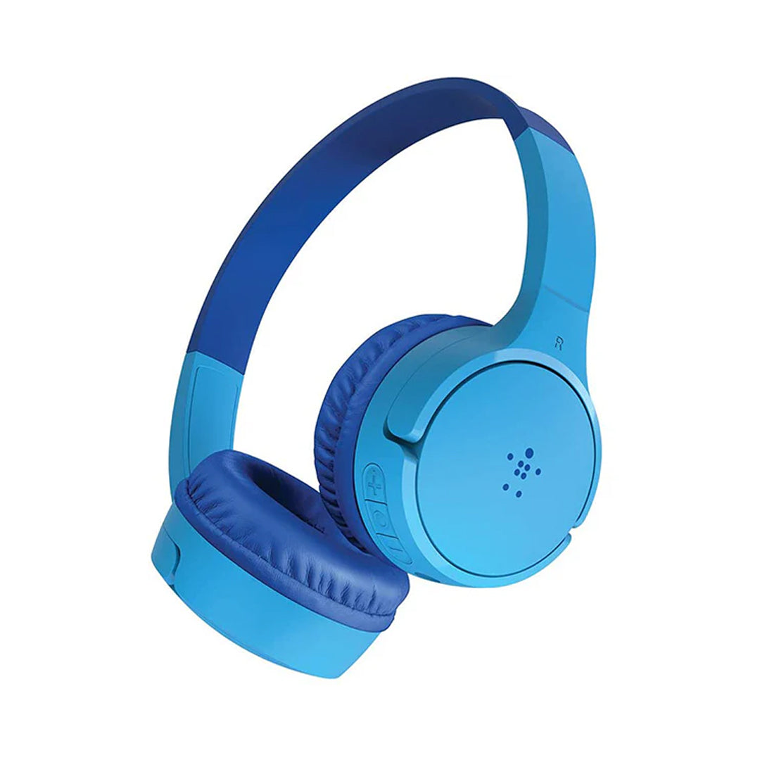 Belkin SoundForm Mini Wireless On‑Ear Headphones for Kids – Safe Volume, Comfortable Fit & 30-Hour Playtime