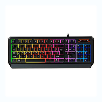Meetion K9320 RGB Backlit Gaming Keyboard | Rainbow LED Wired Keyboard with Numeric Keypad – Anti-Ghosting Keys for PC & Laptop Gamers