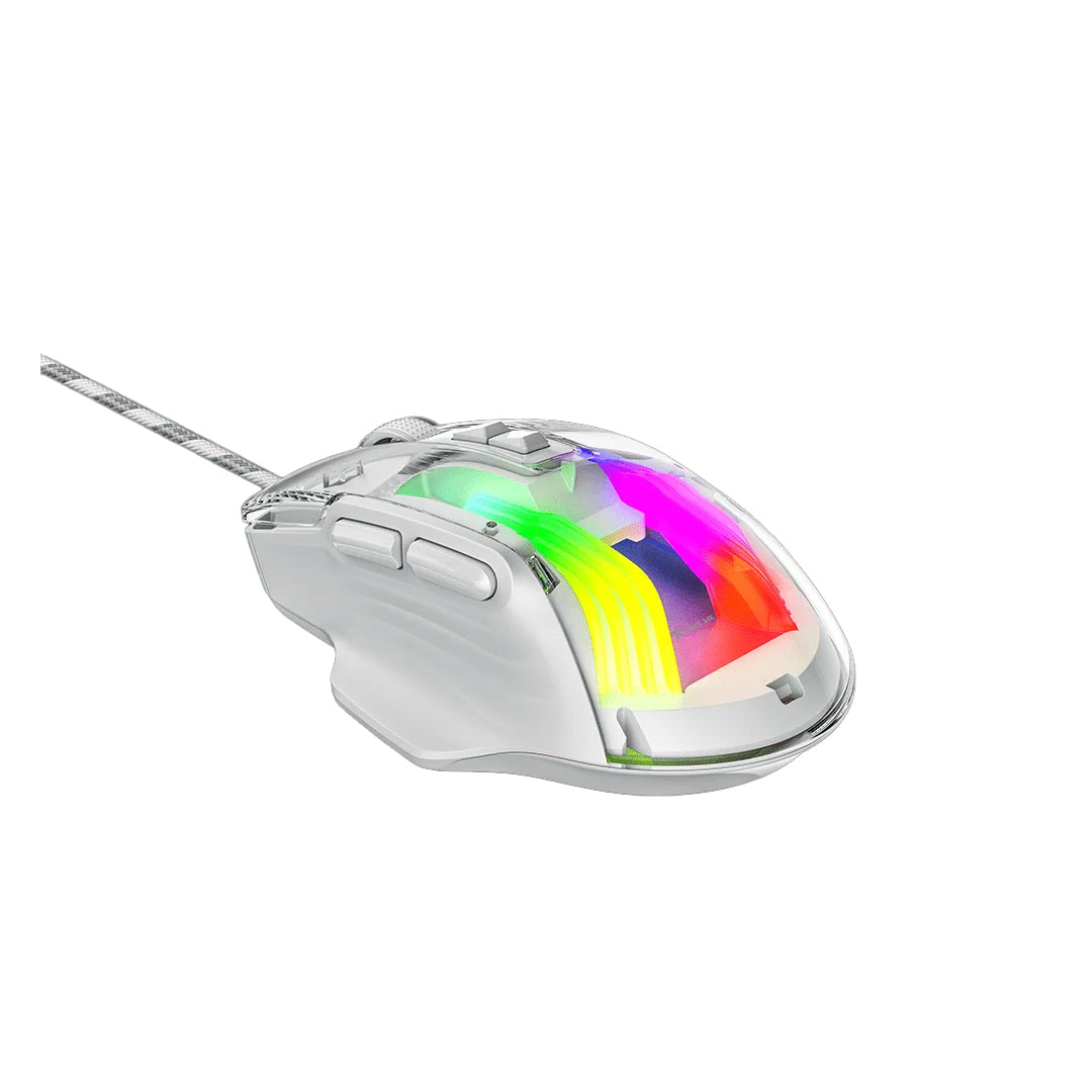 Xtrike Me GM-319 Gaming Mouse RGB Wired Gaming Mouse – 7200 DPI High Precision, Ergonomic Design with 7 Buttons for PC & Laptop